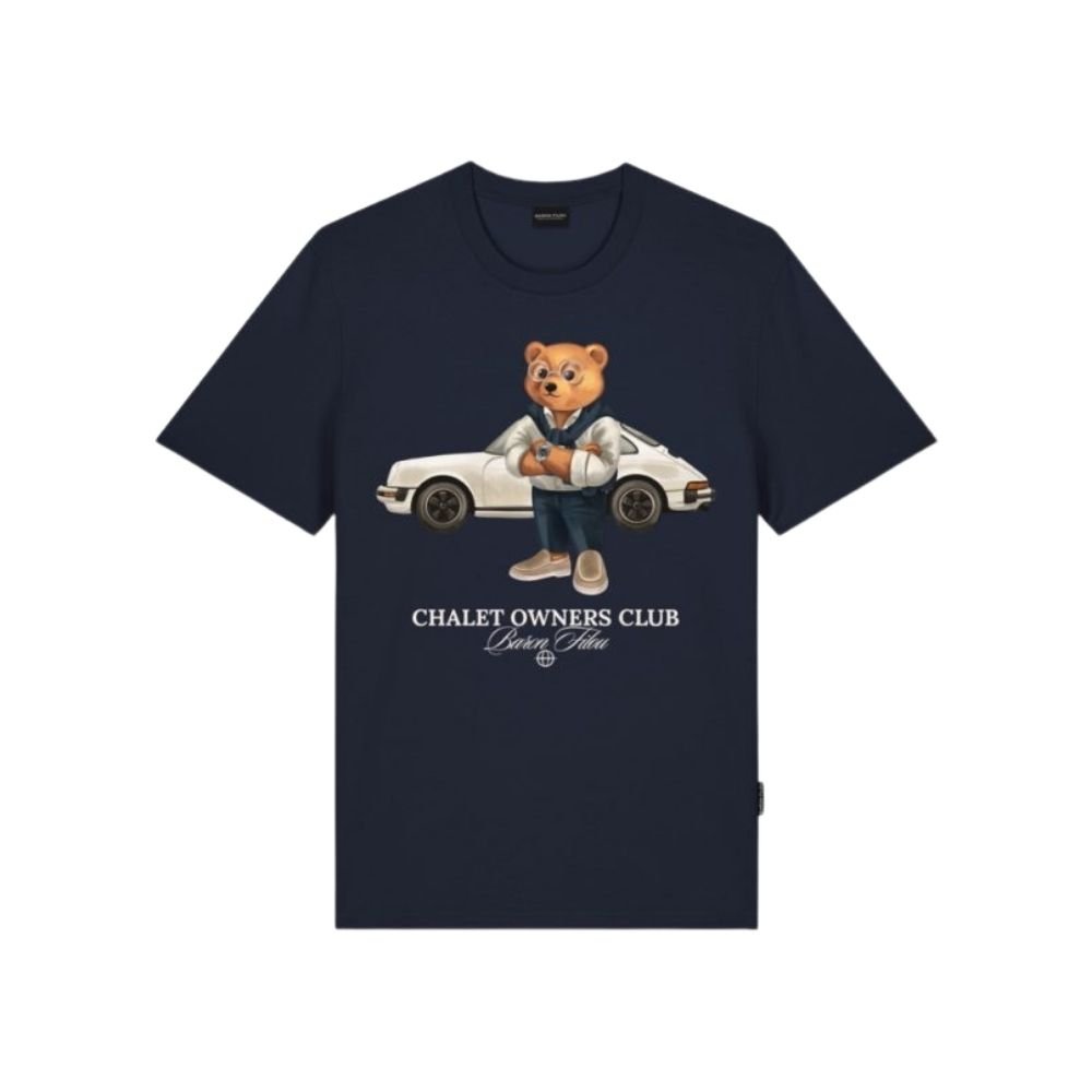 BF Supima Cotton T-Shirt Filou 186 - Oxford Blue
