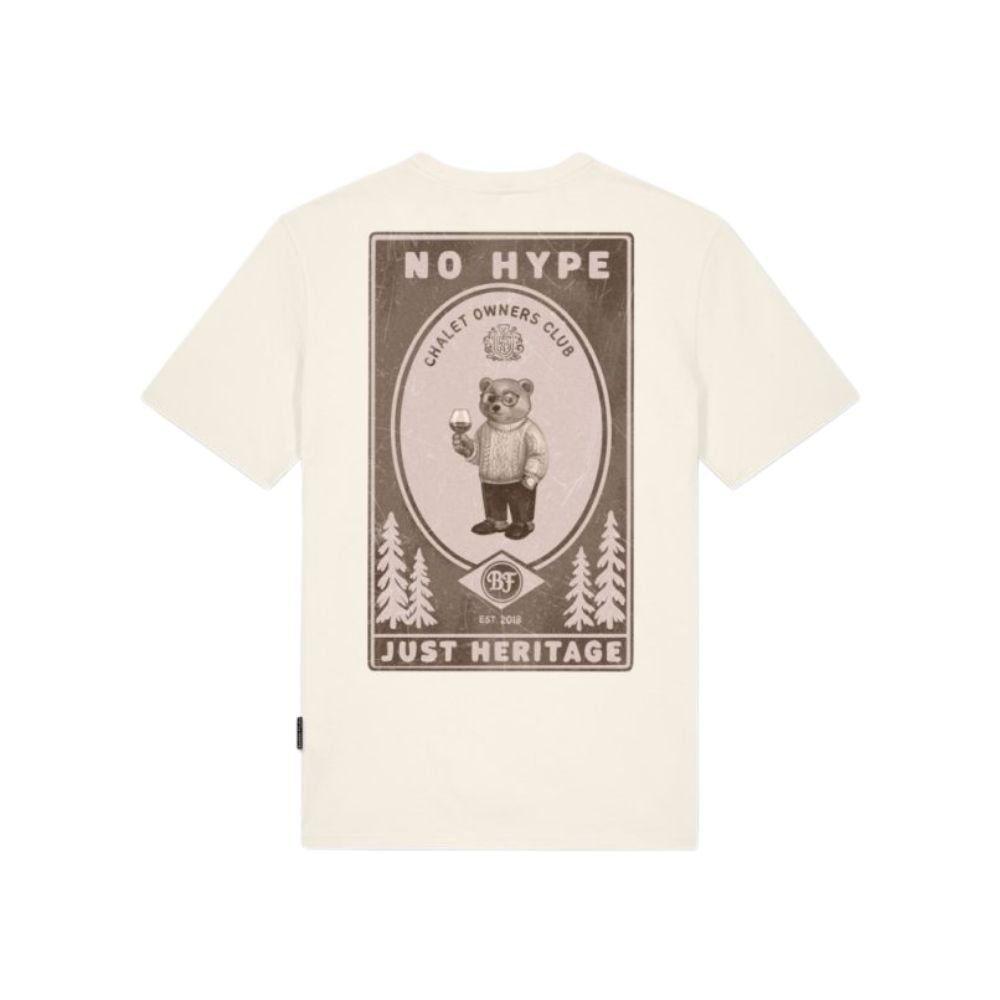 BF Backprint T-Shirt Filou 181 NO HYPE - Off-White