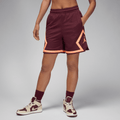 Jordan Sport Women's Diamond Shorts Night Maroon/Night Maroon/Orange Pulse/Orange Pulse