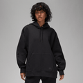Jordan Flight Fleece Women's Satin-Lined Pullover Hoodie Black