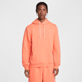 Nike Standard Issue Men's Dri-FIT Pullover Basketball Hoodie Light Wild Mango/Heather/Pale Ivory