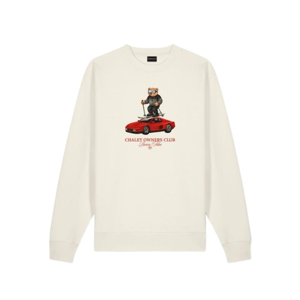 BF Pullover Filou Chalet Owners Club FILOU SKIING - Off-White