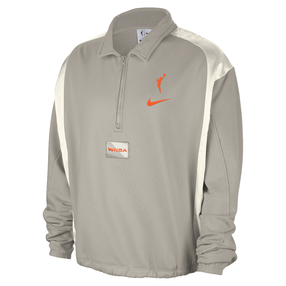 Team 13 Women's Nike WNBA Fleece Top College Grey/Phantom/Brilliant Orange