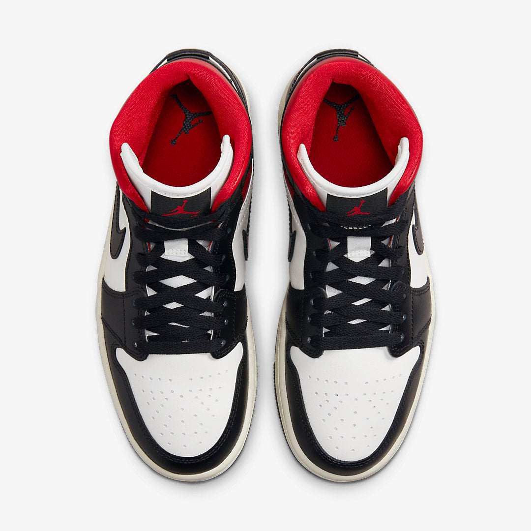 Jordan 1 Mid Gym Red Panda (Women's)