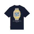 BF Oversized Backprint T-Shirt FUCK 9-5 - Oxford Blue