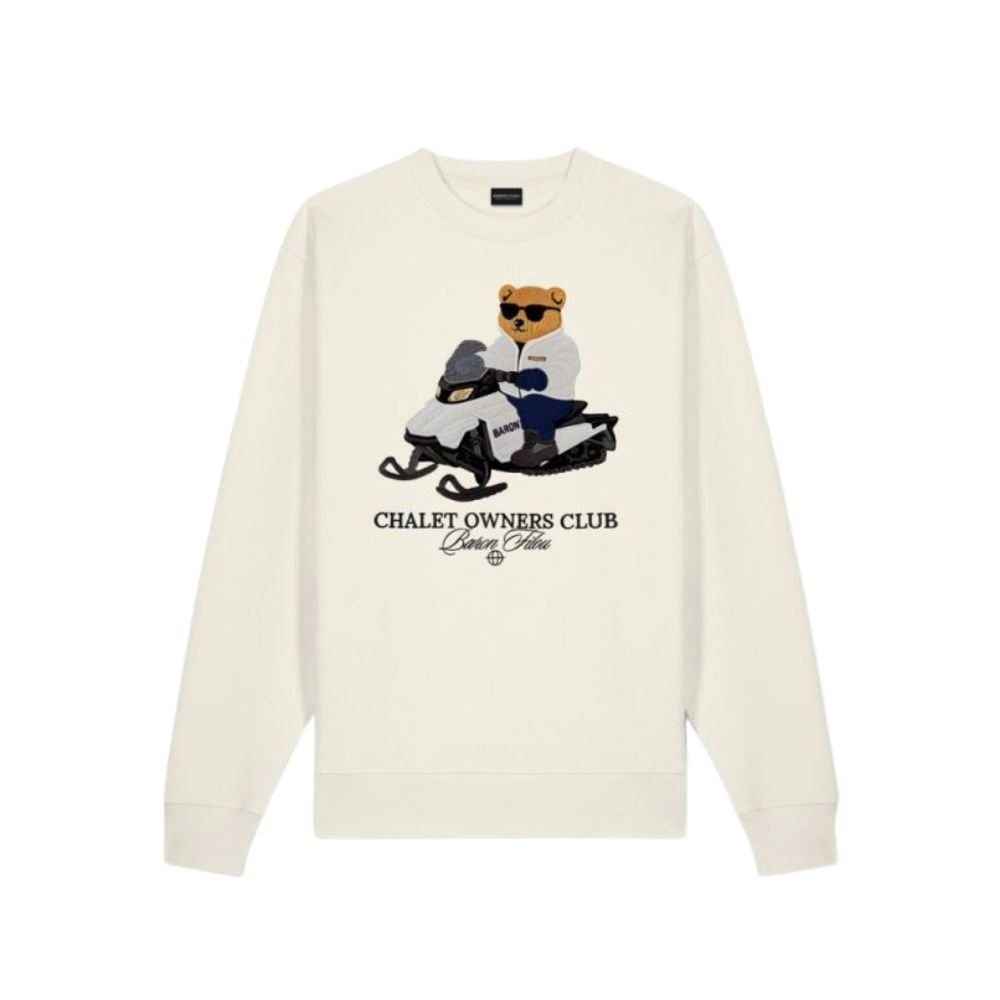 BF Embroidered Pullover Filou 185 - Off-White