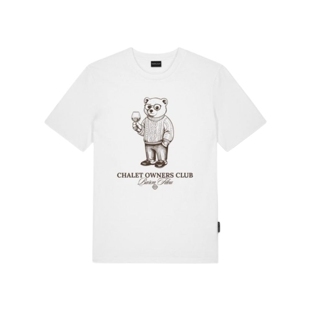 BF Supima Cotton Lineart T-Shirt Filou 181 - White