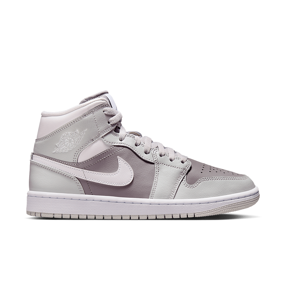 Jordan 1 Mid Photon Dust Atmosphere Grey (Women's)