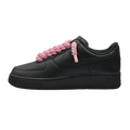 Nike Air force 1 Low '07 Black Pink Rope Lace