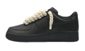 Nike Air Force 1 Low '07 Black Beige Rope Lace