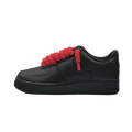 Nike Air force 1 Low '07 Black Red Rope Lace