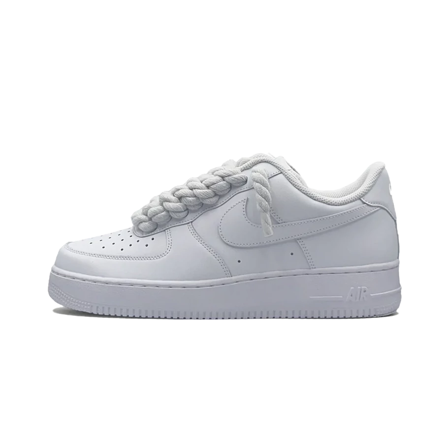 Nike Air Force 1 Low '07 White White Rope Lace