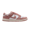 Nike Dunk Low Rose Whisper Gold Mini Swoosh (Women's)