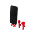 Supreme Mini Mics (Set Of 2) Red