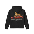 BF Oversized Backprint Hoodie ARAB MONEY, ITALIAN HORSEPOWER - Black