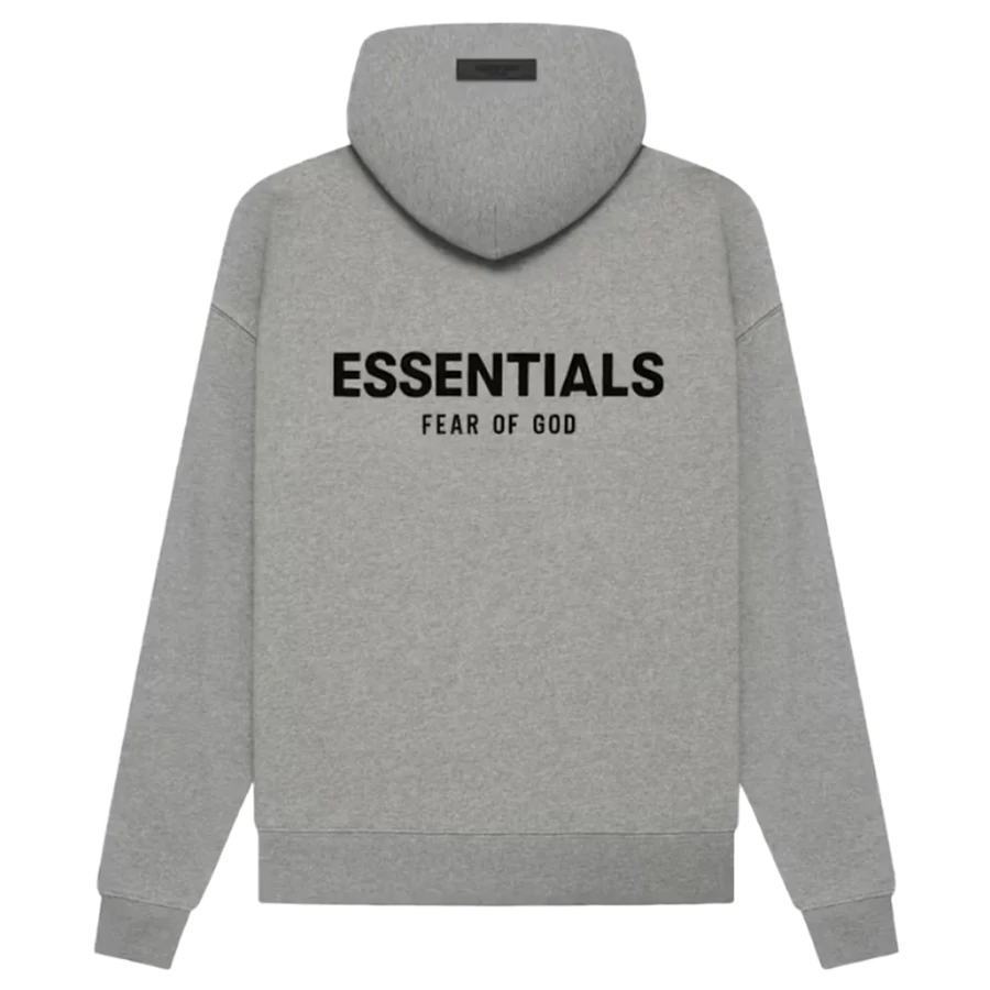 Fear of God Essentials Hoodie Dark Oatmeal (SS22)