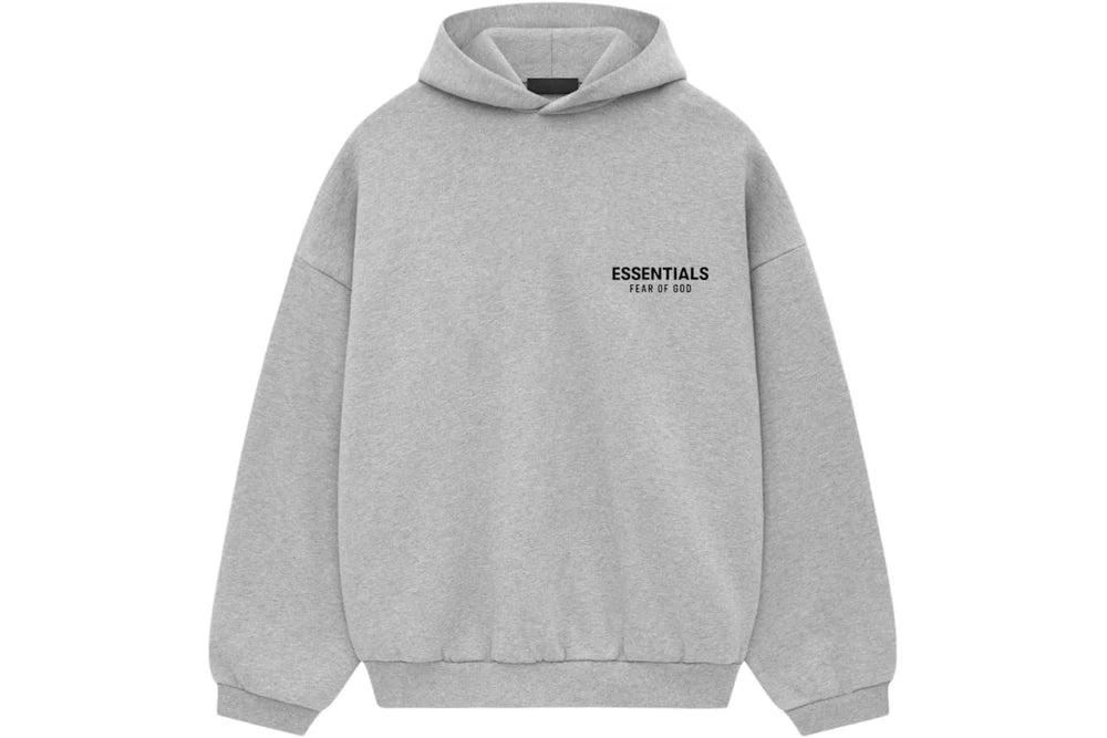 Fear of God Essentials Light Heather Gray Hoodie