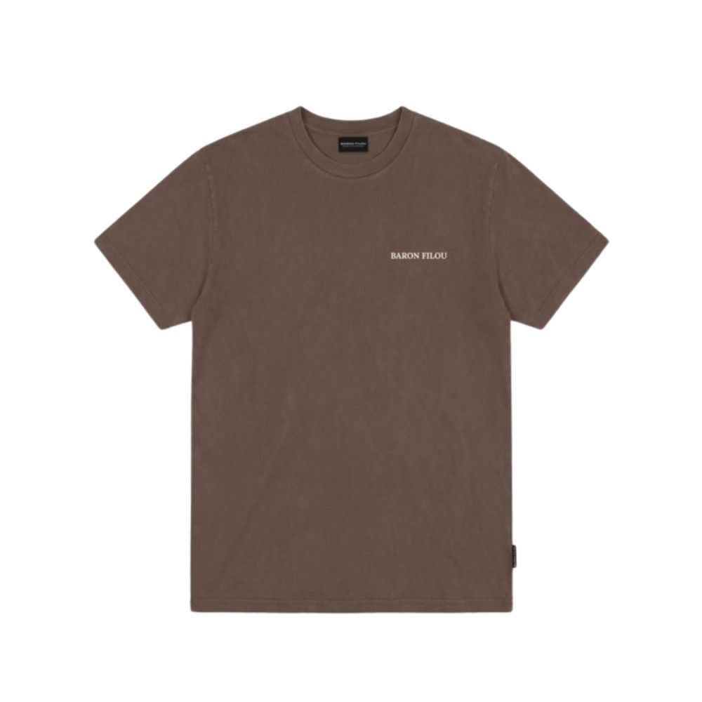 BF Oversized Backprint T-Shirt CHEETAH - Chocolate Brown