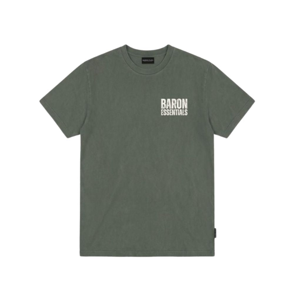 BF Oversized Backprint T-Shirt ESSENTIALS - Olive Green