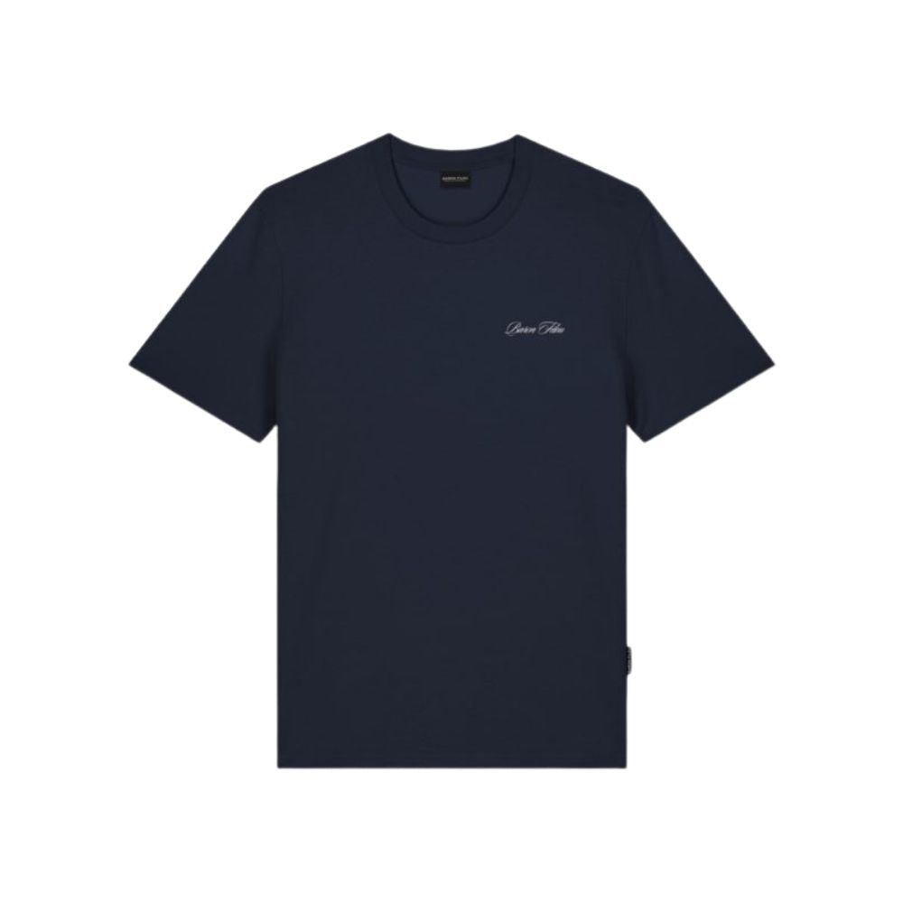 BF Backprint T-Shirt Filou 181 WINTER STAMPS - Oxford Blue