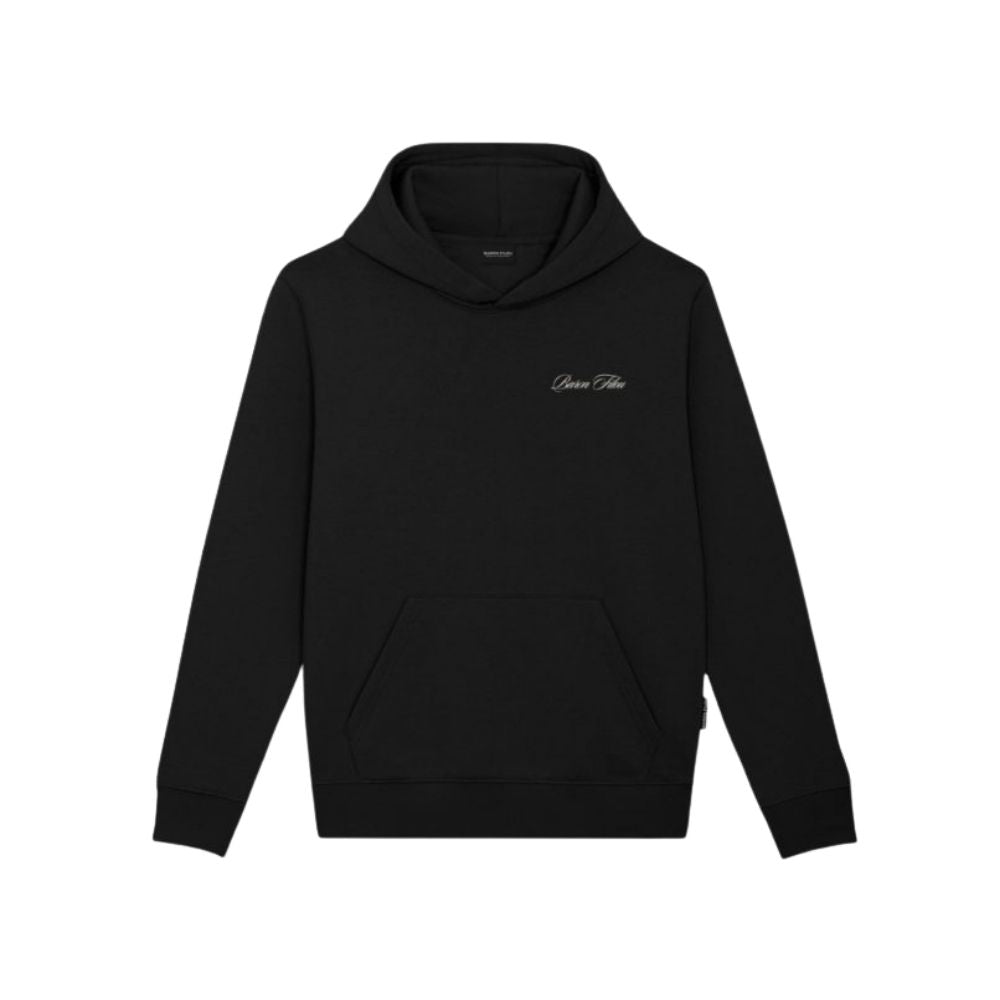 BF Backprint Poster Lineart Hoodie Filou 186 - Black