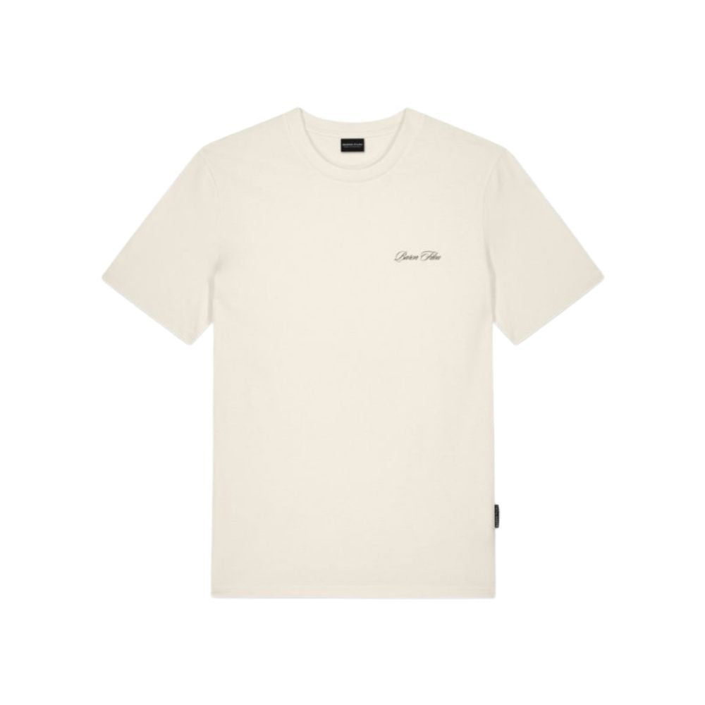 BF Oval Backprint T-Shirt Filou 187 - Off-White