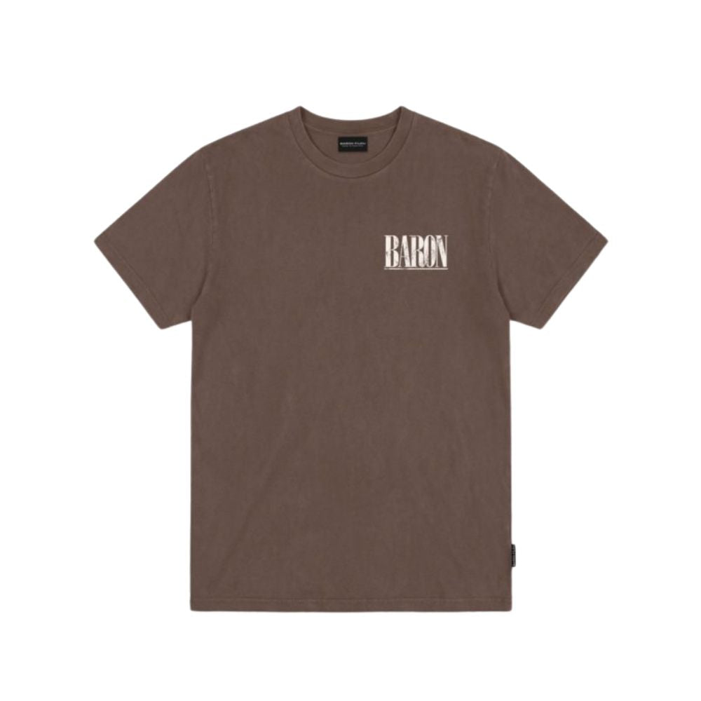 BF Oversized Backprint T-Shirt ARAB MONEY - Chocolate Brown