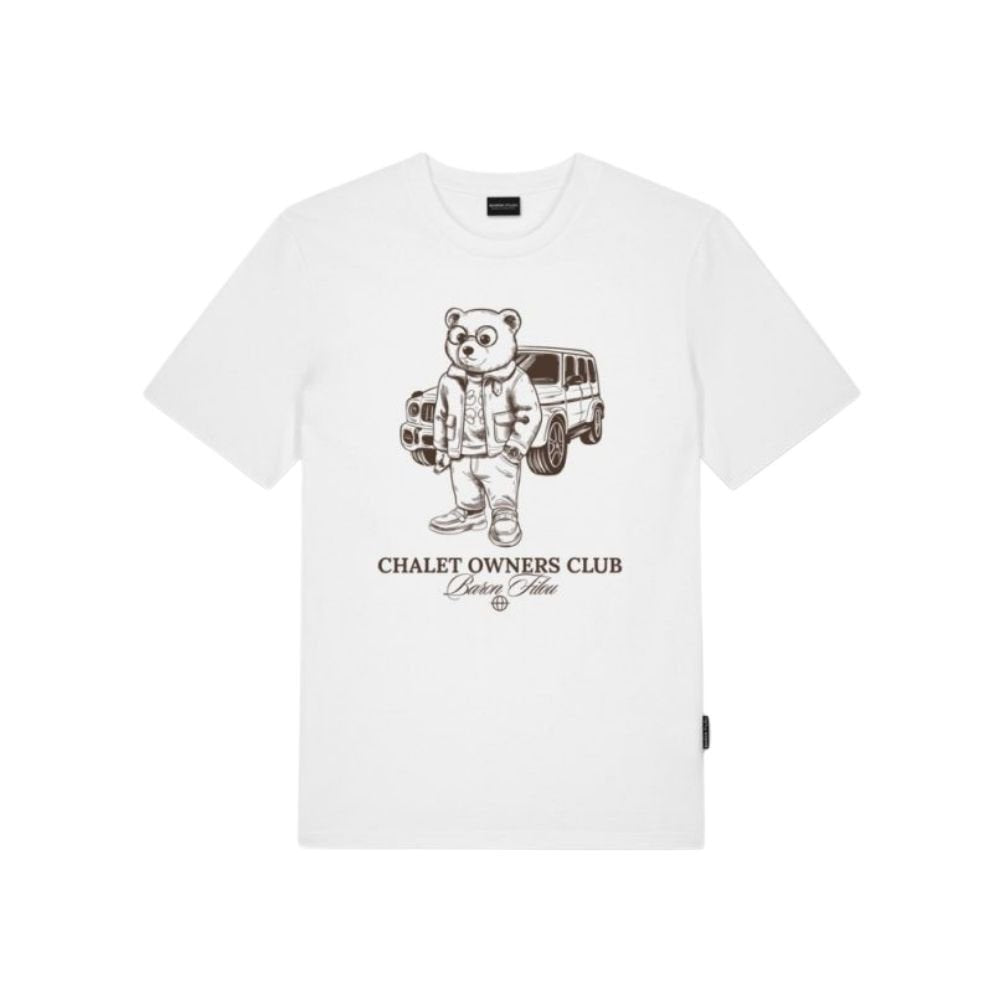BF Supima Cotton Lineart T-Shirt Filou 183 - White
