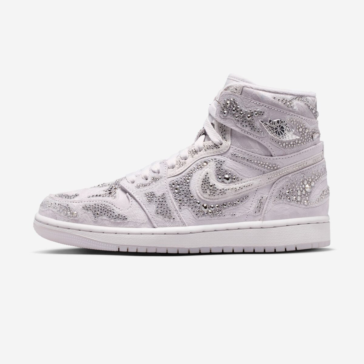 Jordan 1 Retro High OG Swarovski Vast Grey (Women's)