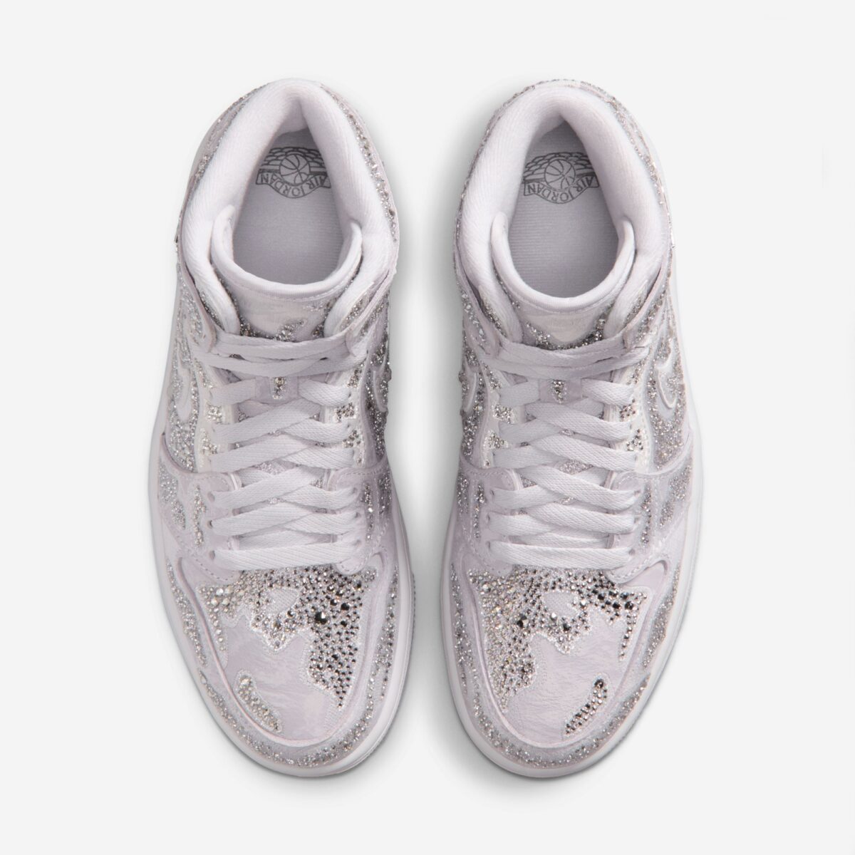 Jordan 1 Retro High OG Swarovski Vast Grey (Women's)