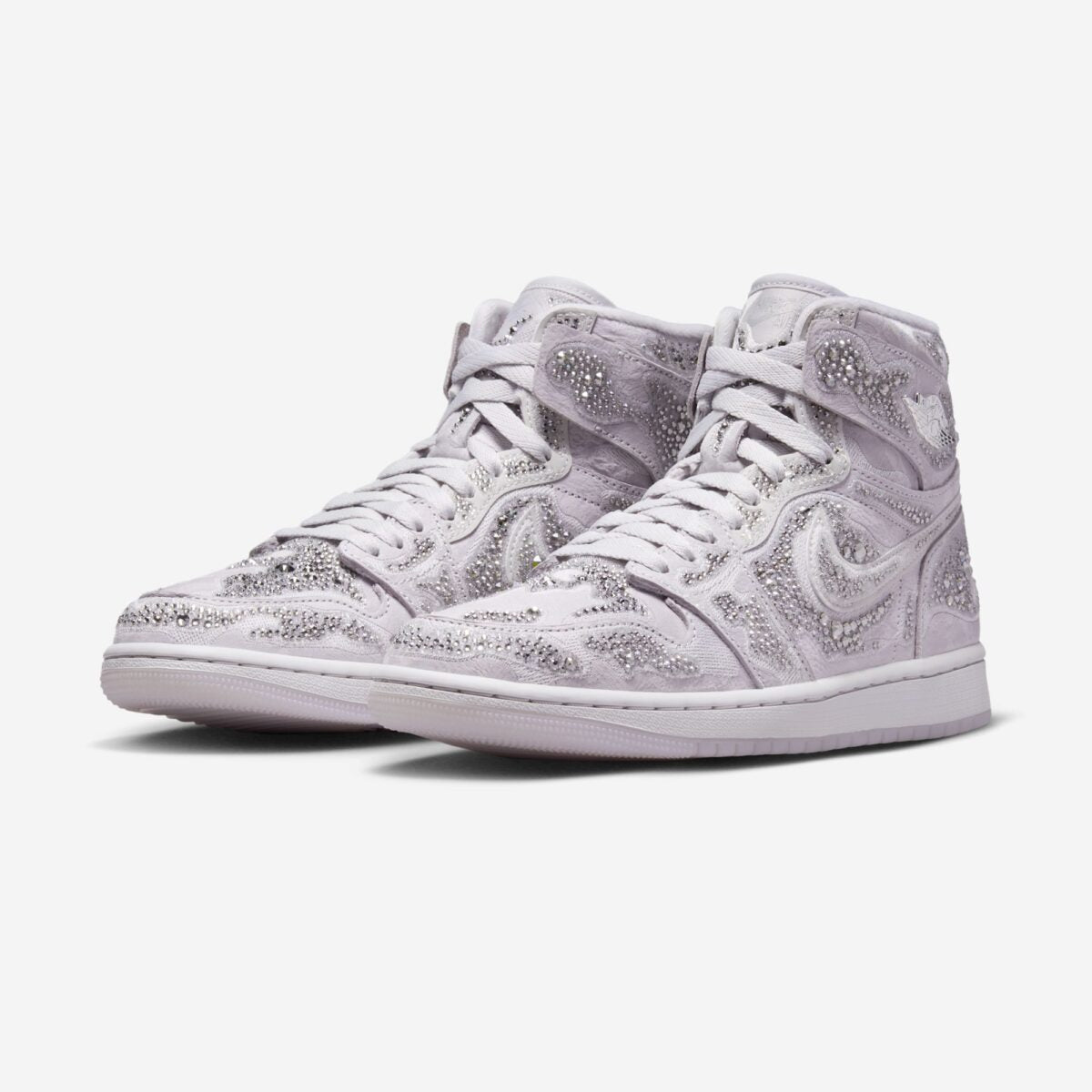 Jordan 1 Retro High OG Swarovski Vast Grey (Women's)