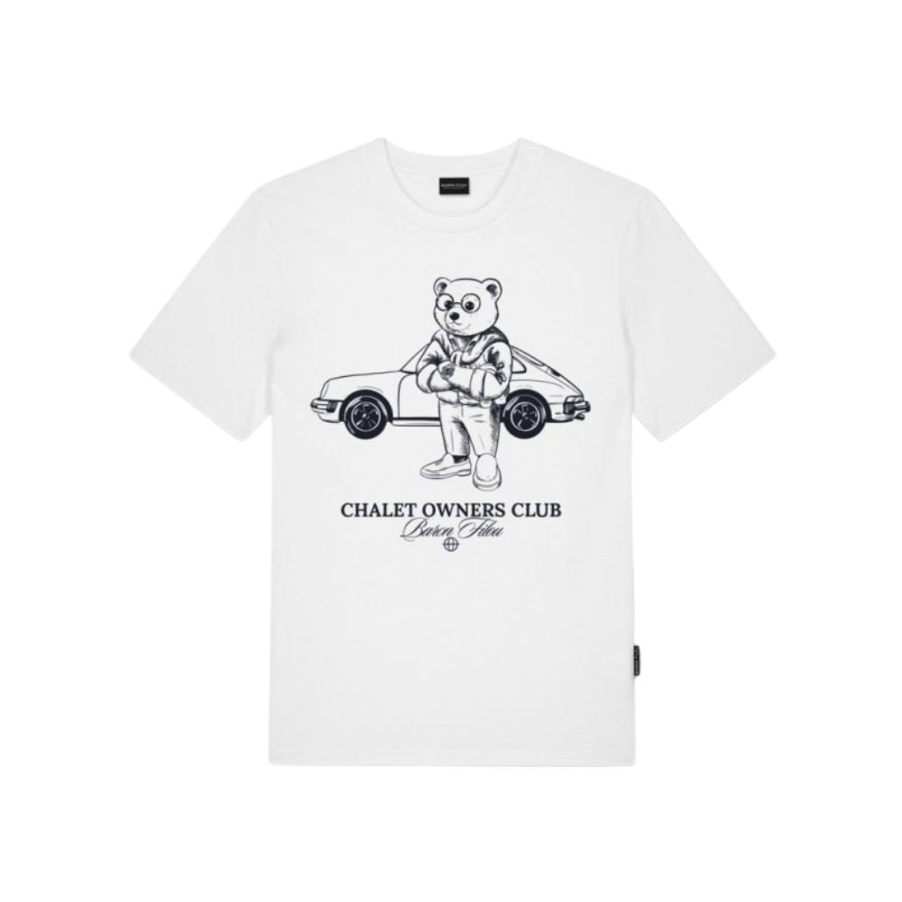 BF Supima Cotton Lineart T-Shirt Filou 186 - White