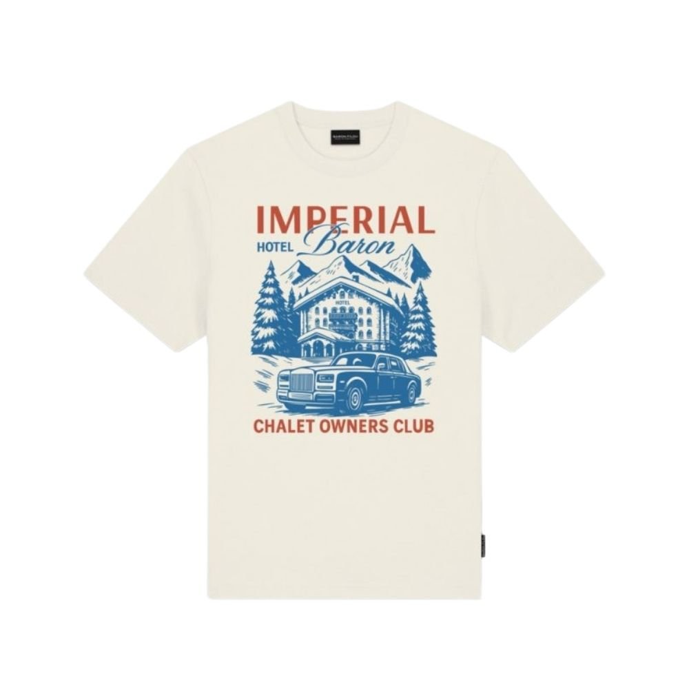 BF Oversized T-Shirt IMPERIAL HOTEL - Off-White