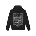 BF Backprint Poster Lineart Hoodie Filou 186 - Black
